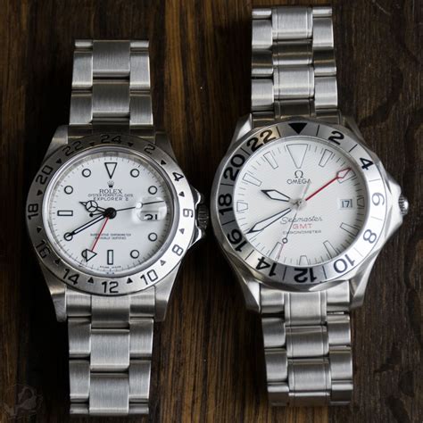 rolex explorer ii vs omega seamaster gmt|rolex explorer ii update.